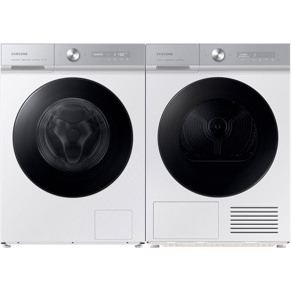 Комплект SAMSUNG Пральна машина WW11B1944AGHUA+Сушильна машина DV90BB9445GHUA + планка SKK-SSW Максимальне завантаження 11