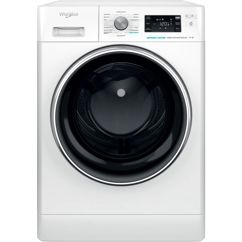 Комплект Стиральная машина WHIRLPOOL  FFB 11469 BCV UA + Сушильная машина WHIRLPOOL FFT M22 9X2B UA Тип машины стиральная машина