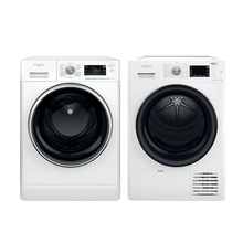 Запоріжжя - Комплект Пральна машина WHIRLPOOL FFB 11469 BCV UA + Сушильна машина WHIRLPOOL FFT M22 9X2B UA