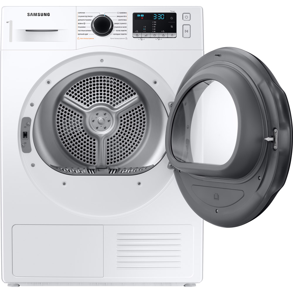 Фото 15 Комплект SAMSUNG Пральна машина WW90TA047AE1UA + Сушильна машина DV90TA040AE/UA + планка SKK-DD