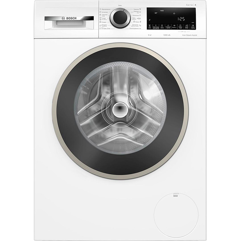 Комплект BOSCH Пральна машина WGA14400UA + Сушильна машина WQG14200UA + планка WTZ11400 Тип машини автоматична