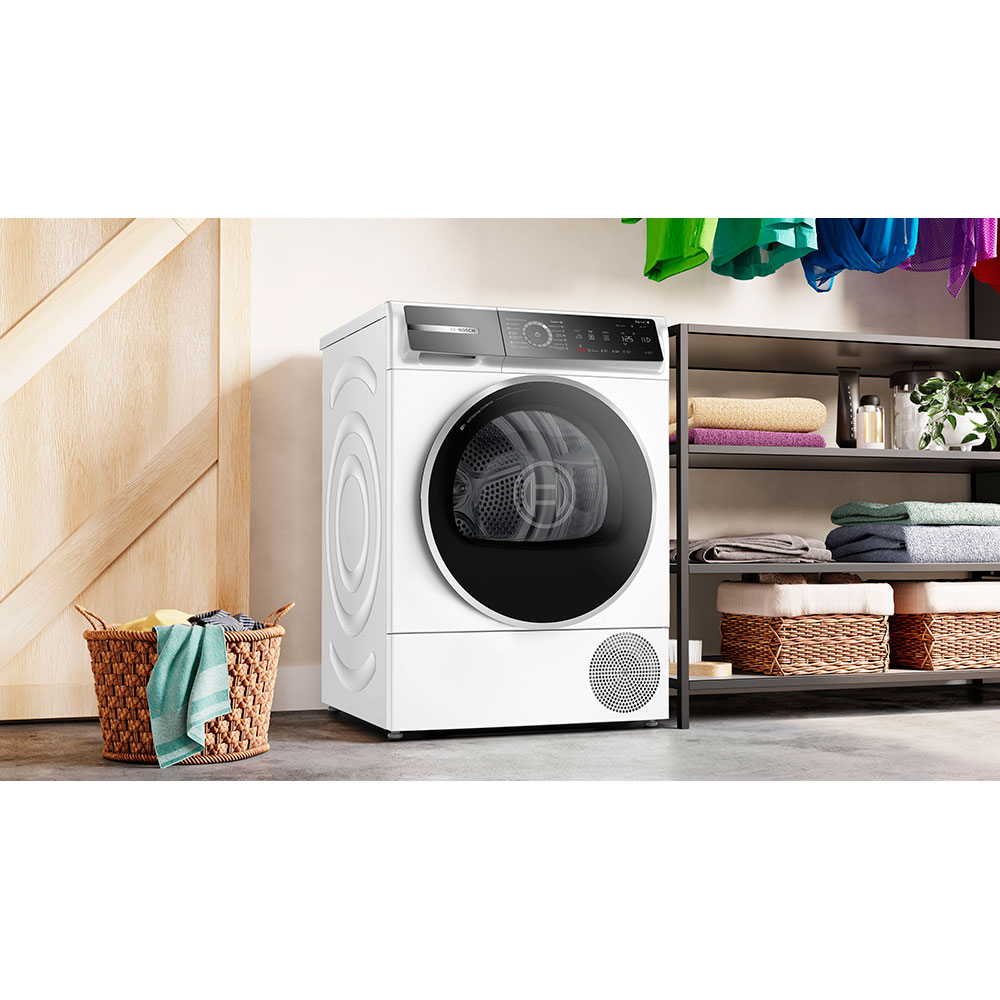 Зображення Комплект BOSCH Пральна машина WGB24400UA + Сушильна машина WQB245B0UA + планка WTZ27500