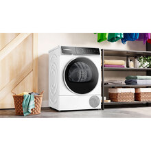 Комплект BOSCH Пральна машина WGB24400UA + Сушильна машина WQB245B0UA + планка WTZ27500