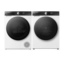 Купить Комплект HISENSE Стиральная машина WF5S1045BW/UA + Сушильная машина DH5S102BW