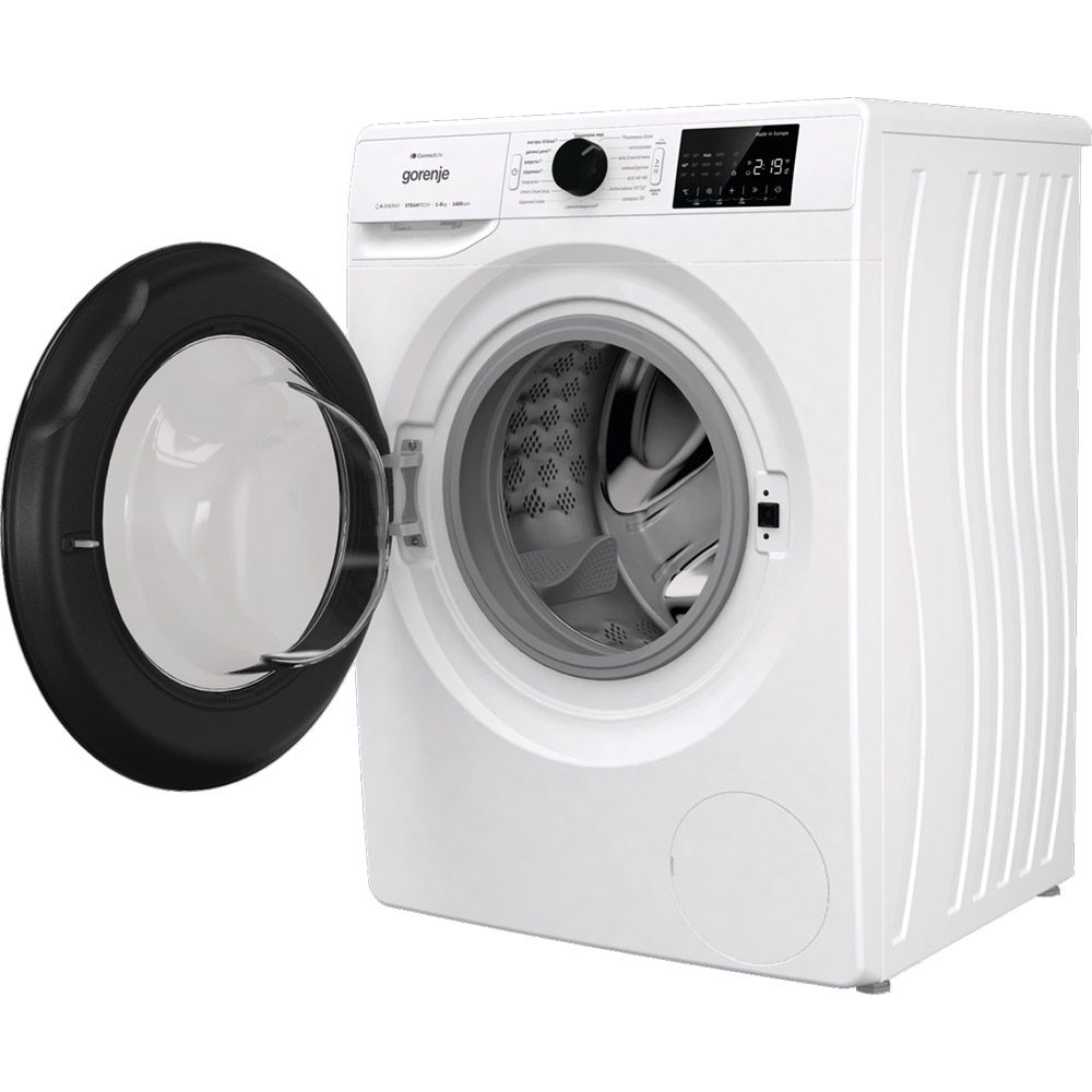 Фото 20 Комплект GORENJE Стиральная машина WPNEI84A1SWIFI/UA + Сушильная машина DPNE83GNLWIFI/UA