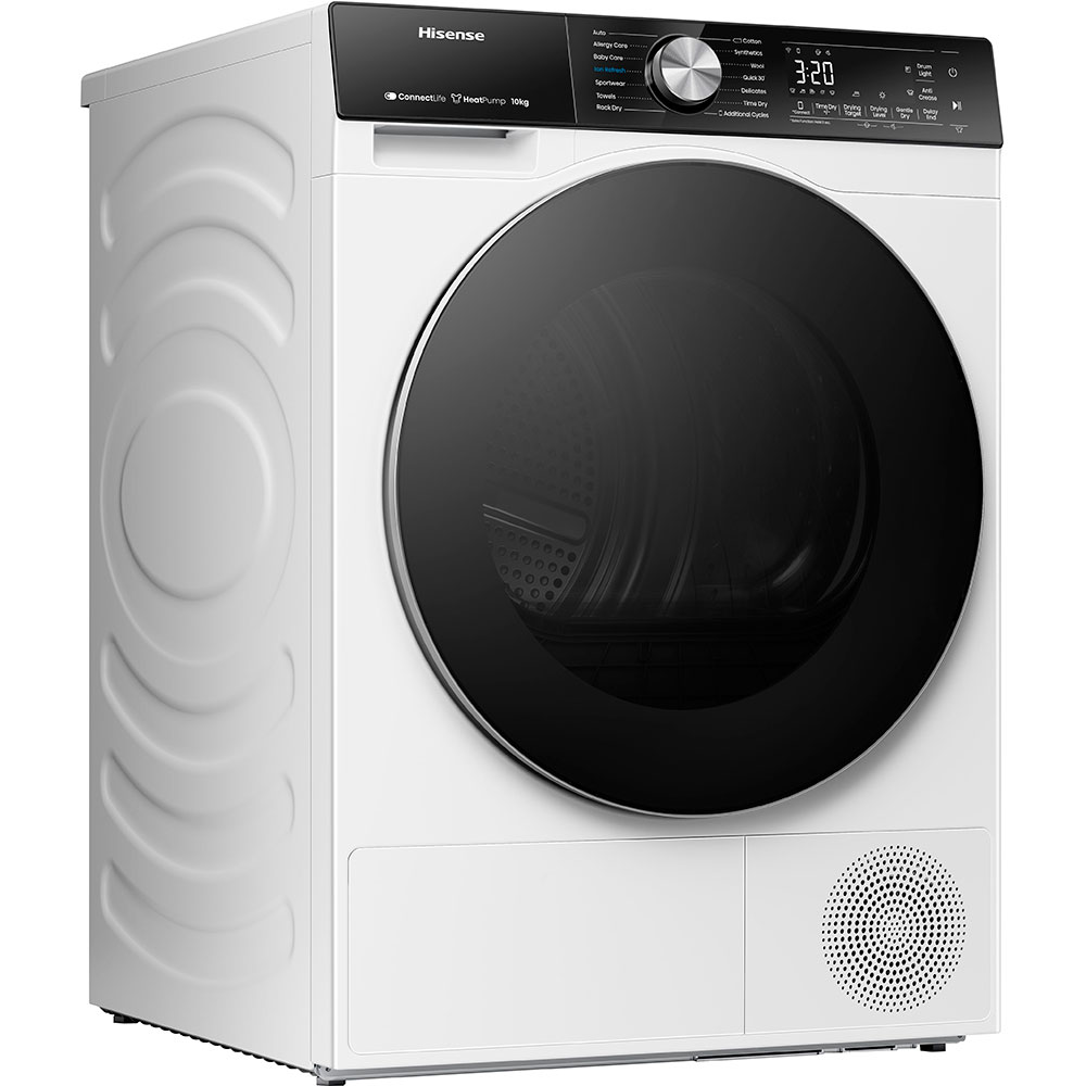 В интернет магазине Комплект HISENSE Стиральная машина WF5S1045BW/UA + Сушильная машина DH5S102BW/UA