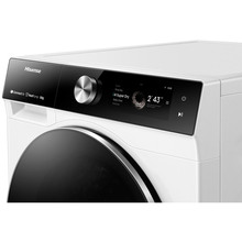 Комплект HISENSE Пральна машина WF7S1247BW (WF7S1214W) + Сушильна машина DH7S107BW (DH7S10W)