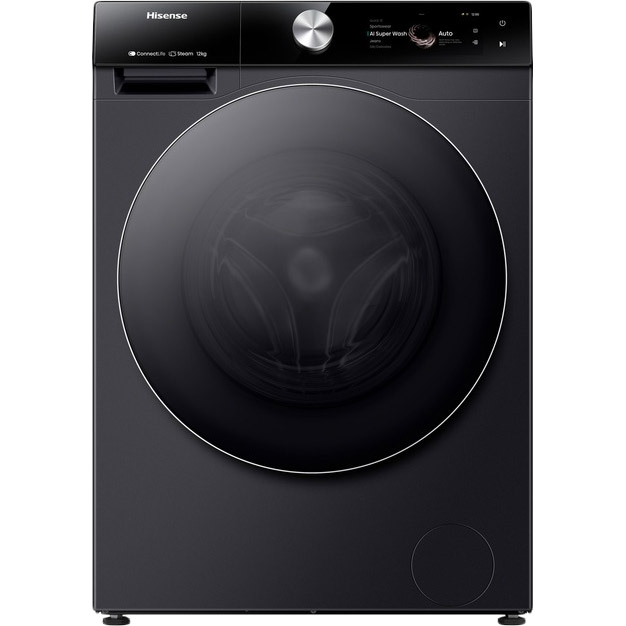 Комплект HISENSE Стиральная машина WF7S1247BB (WF7S1214W) + Сушильная машина DH7S107BB (DH7S107BB) Тип машины автоматическая