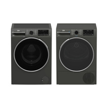 Купити у Дніпрі - Комплект BEKO Пральна машина B3WFU5822MG + Сушильна машина B3T68239MG