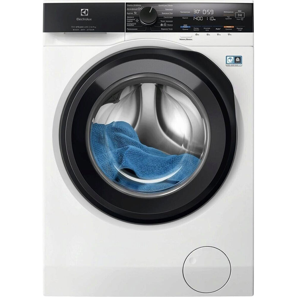 Пральна машина ELECTROLUX EW7W4602U Тип машини прально-сушильна машина