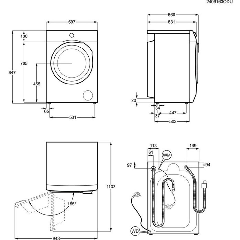 Замовити Пральна машина ELECTROLUX EW7W4602U