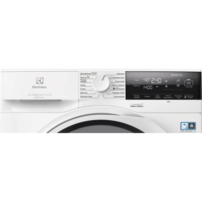 Пральна машина ELECTROLUX EW6F3494ACU Тип завантаження фронтальне