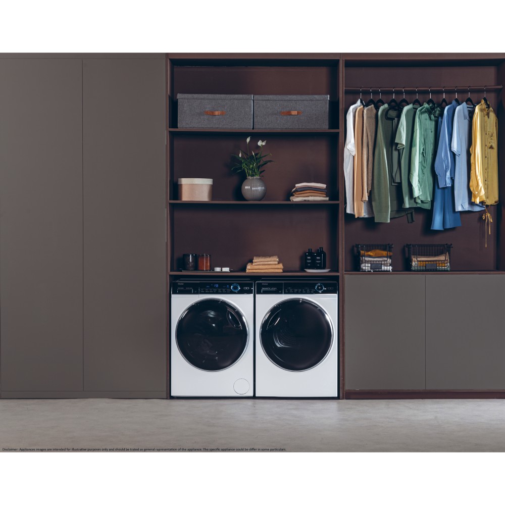 Комплект HAIER Пральна машина HW90-B14979TU1 + Сушильна машина HD90-A3Q979U1-S Тип завантаження фронтальне