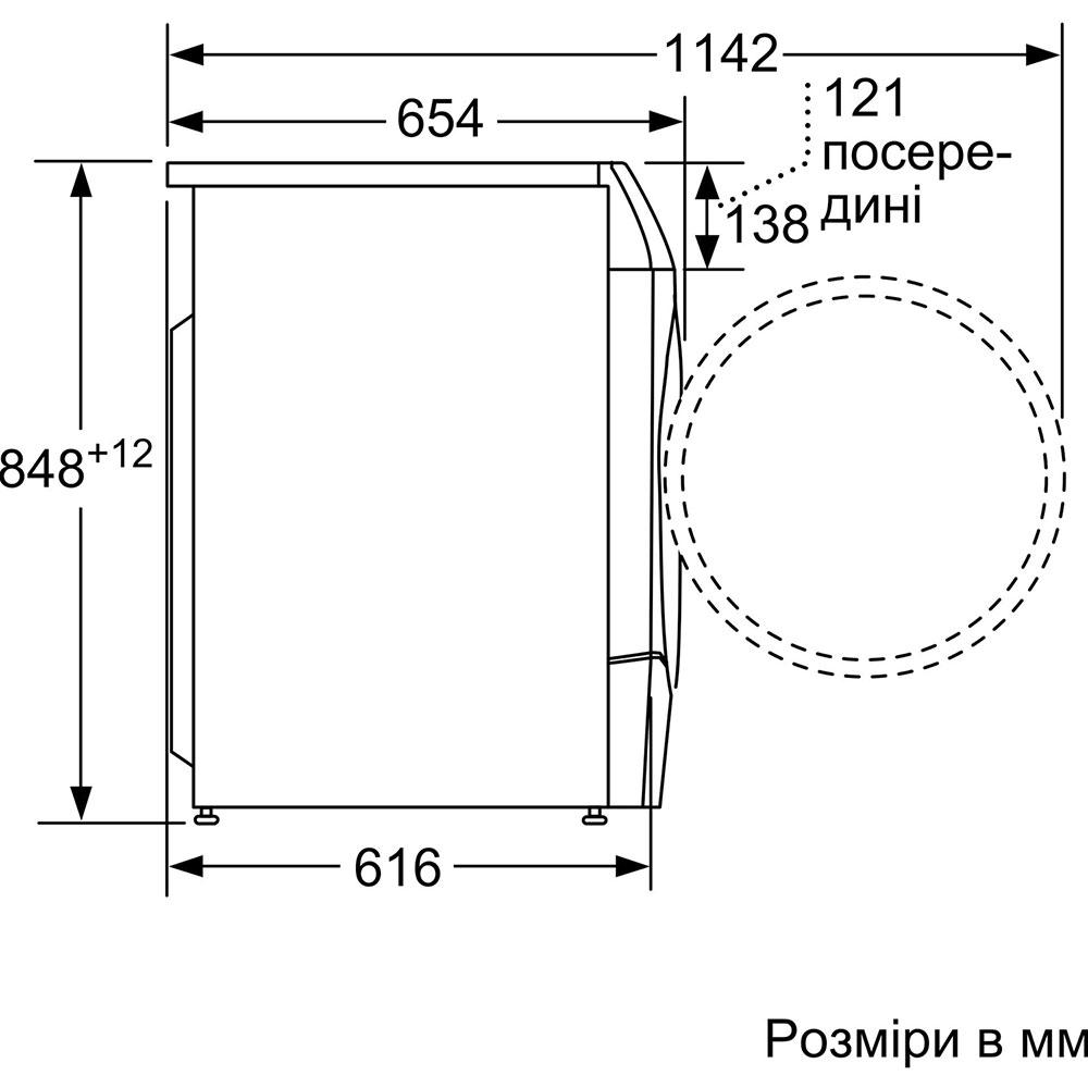 В Україні Прально-сушильна машина BOSCH WNC254A0ME