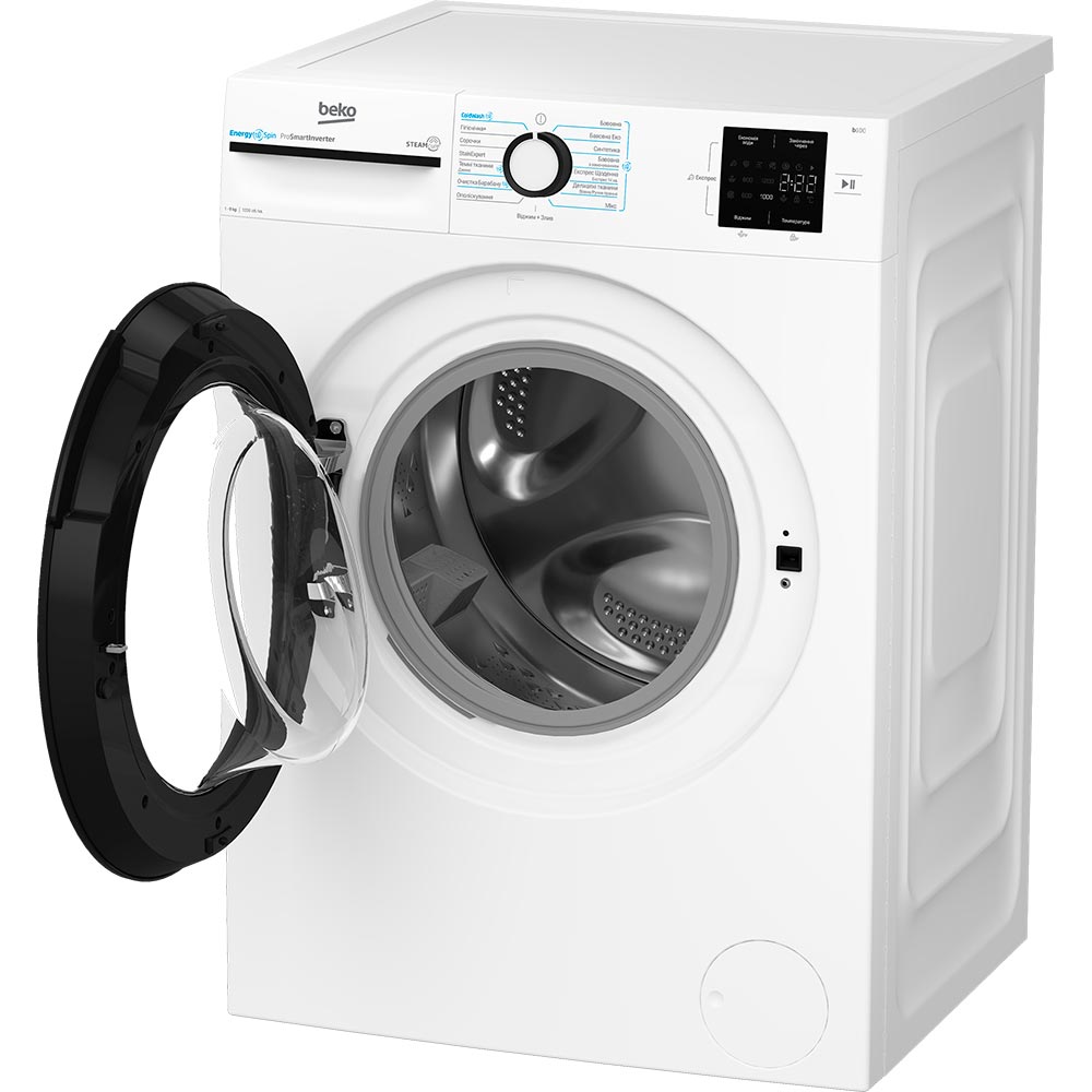 Пральна машина BEKO BM1WFU39233WB (7004440010) Максимальне завантаження 9