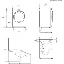 Комплект ELECTROLUX Стиральная машина  EW6F3414UU + Сушильная машина EW7D394UU