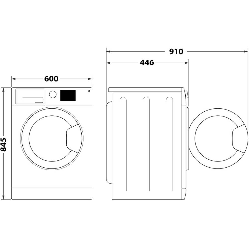 Изображение Стиральная машина INDESIT IM 600 MY TIME UA White (869991691690)