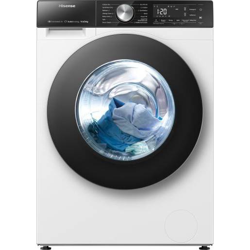 Зовнішній вигляд Пральна машина HISENSE WD5S1045BW/UA (WD5S1045BW)