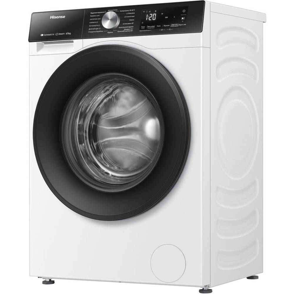 Пральна машина HISENSE WD3S8043BW3/UA (WD3S8043BW3) Тип машини автоматична