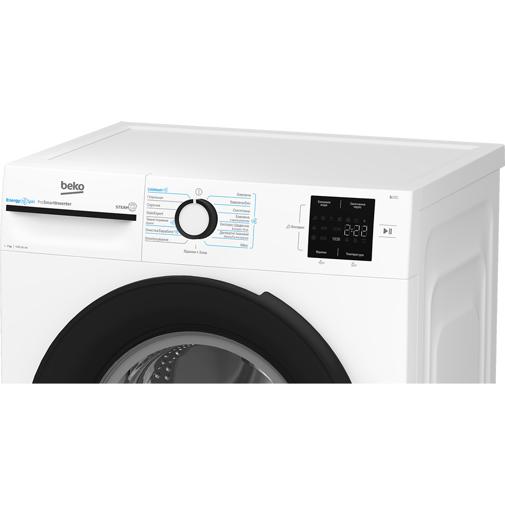 Внешний вид Стиральная машина BEKO BM1WFSU37233WB