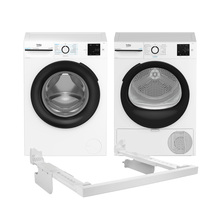 Купити Комплект BEKO Пральна машина BM1WFSU37233WB + Сушильна машина BM3T37239WB + планка PSKS