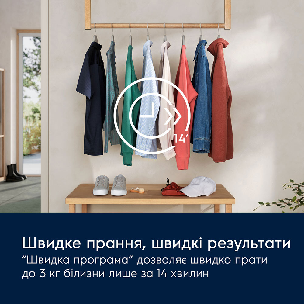 В Україні Комплект ELECTROLUX Пральна машина EW6F2281U + Сушильна машина EW6D283YU