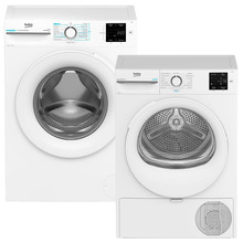 Комплект BEKO Пральна машина BM1WFSU38033WW + Сушильна машина BM3T38239WW