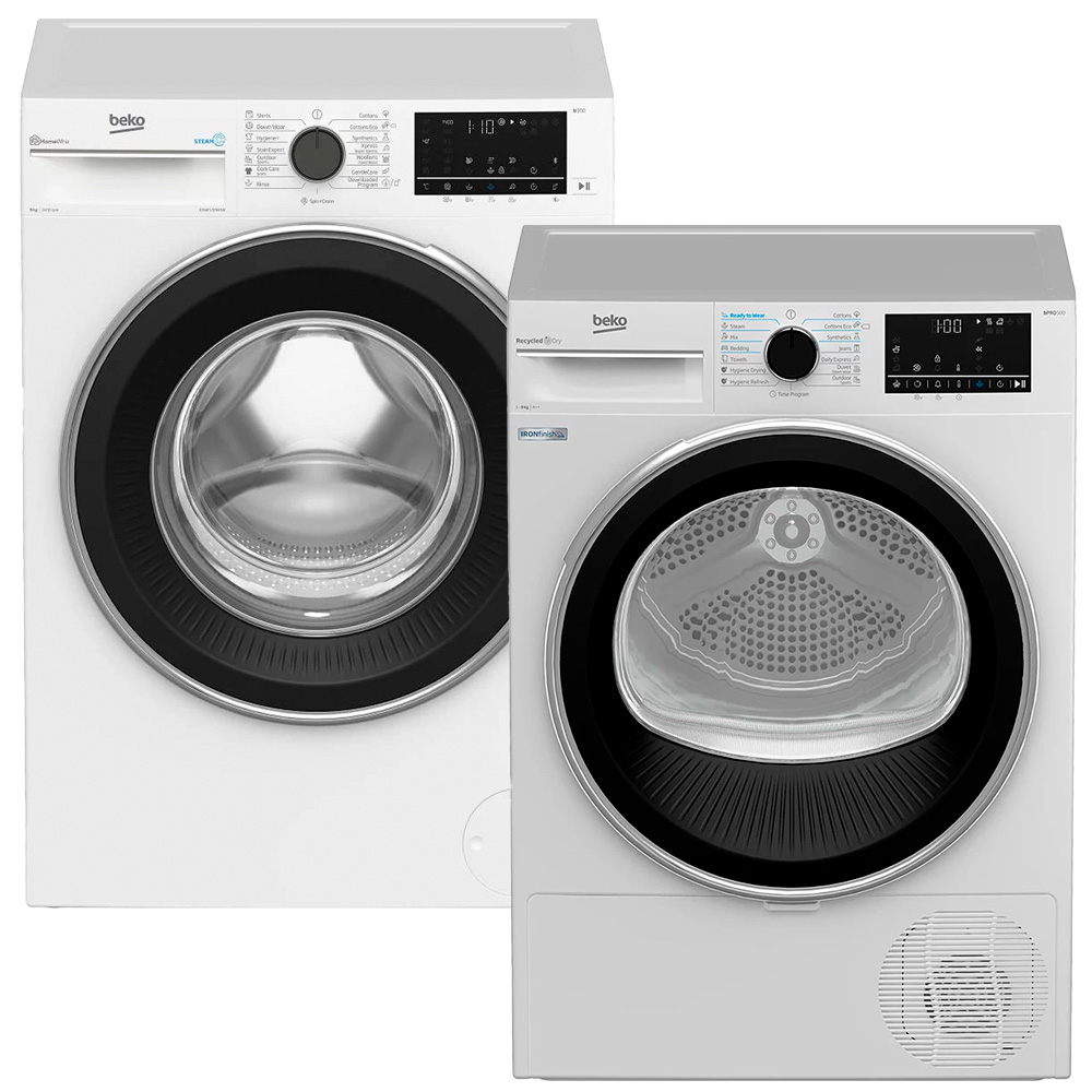 Комплект BEKO Стиральная машина B3WFU5943W + Сушильная машина B5T69233