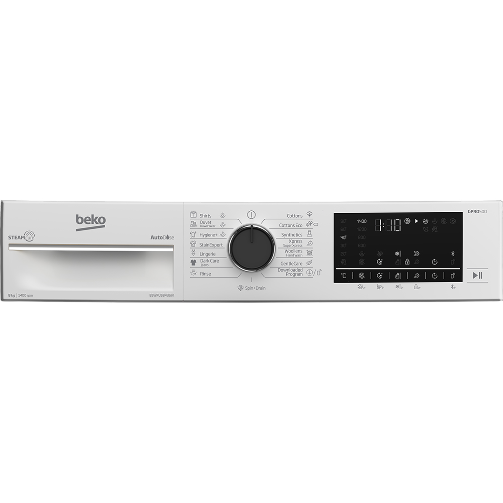 Замовити Комплект BEKO Пральна машина B5WFU58436W + Сушильна машина B5T68243