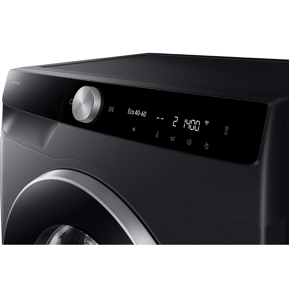 Стиральная машина SAMSUNG WW90DG6G94LBUA Black Максимальная загрузка 9