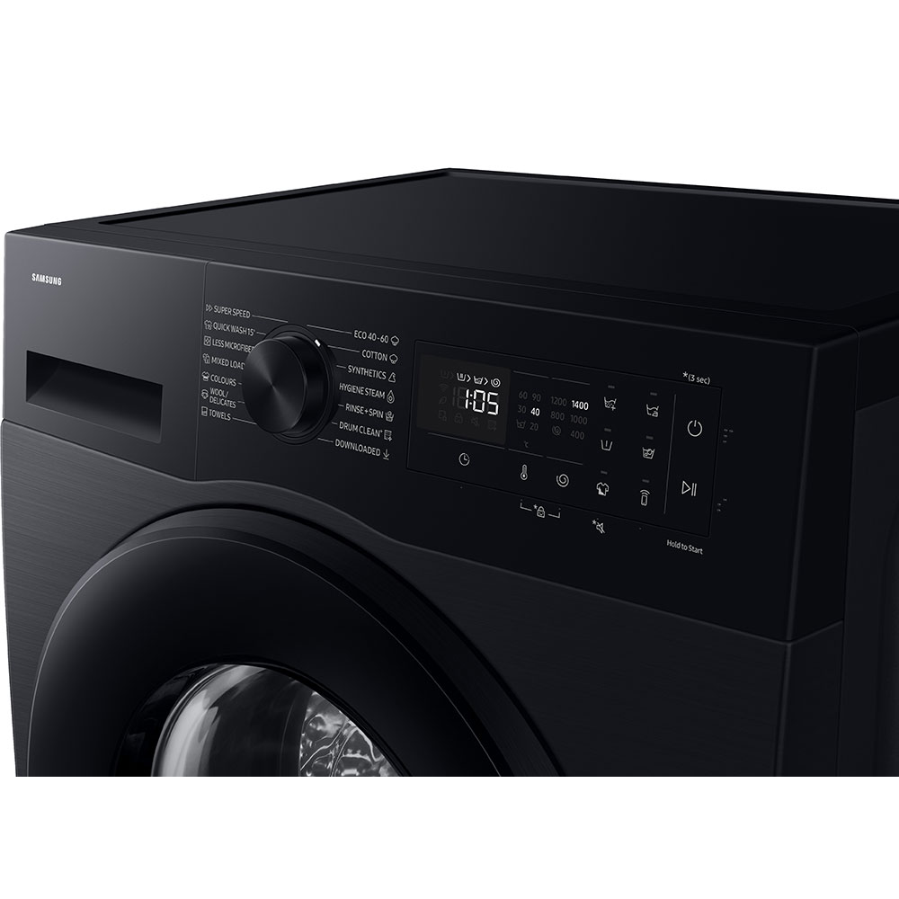 Стиральная машина SAMSUNG WW90DG5G34ABLE Black Тип загрузки фронтальная