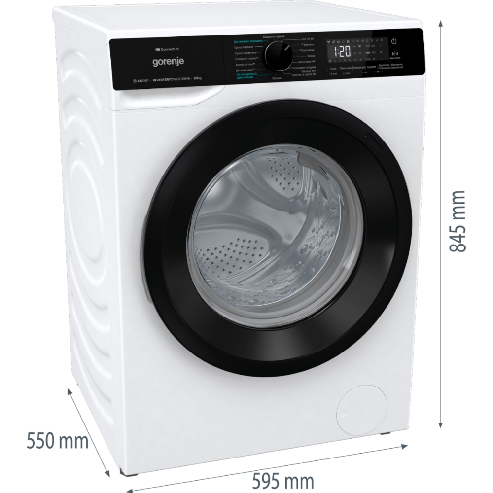Замовити Пральна машина GORENJE WD2PA964ADW/UA (WDG39043BW)