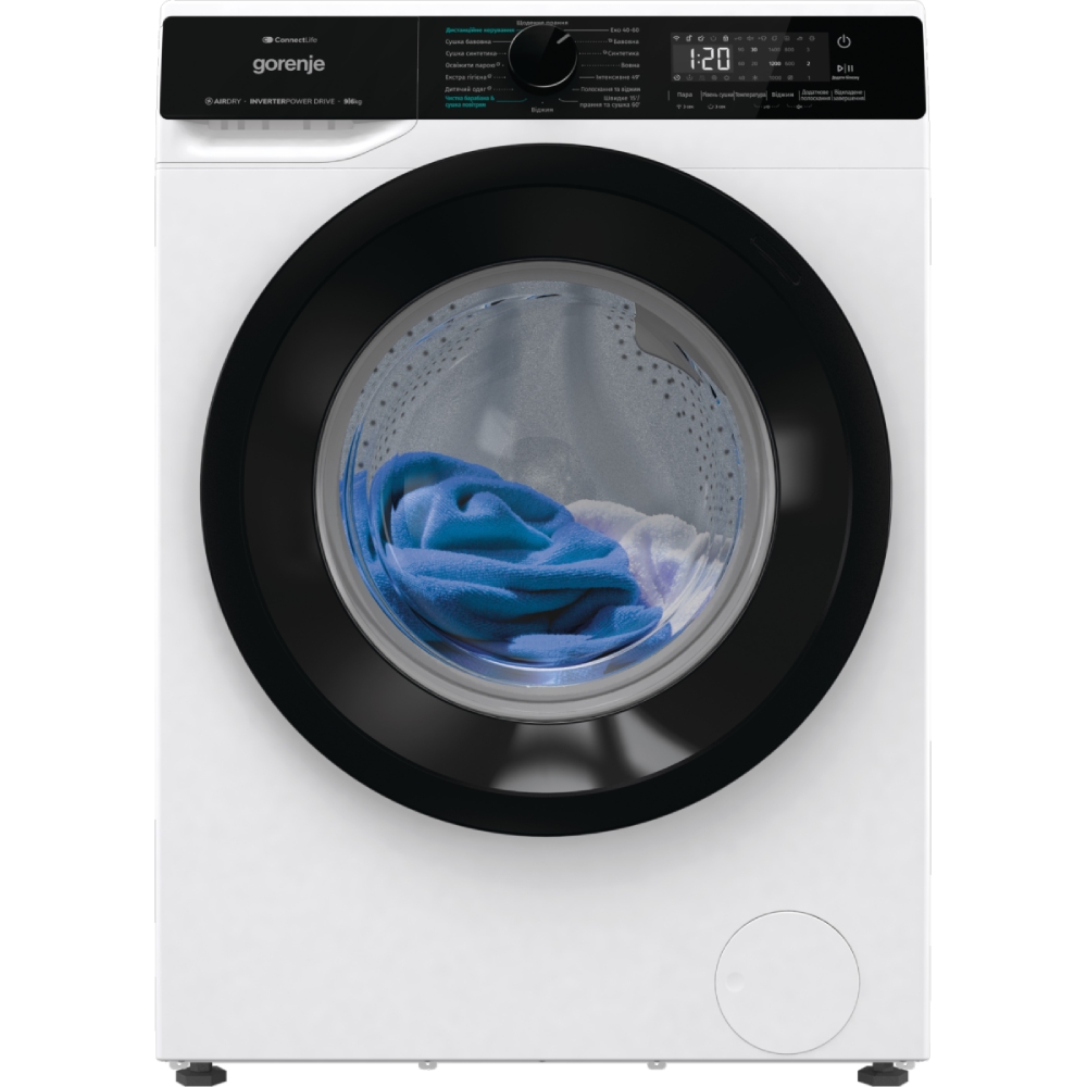 Пральна машина GORENJE WD2PA964ADW/UA (WDG39043BW) Тип машини автоматична