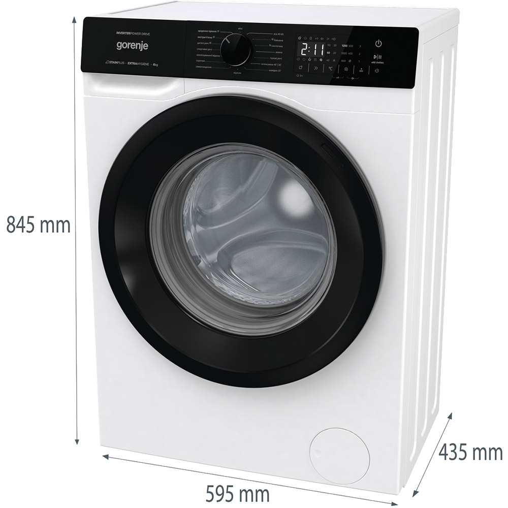Фото Стиральная машина GORENJE WNHA62SAS/UA (WF3G6012EVM)