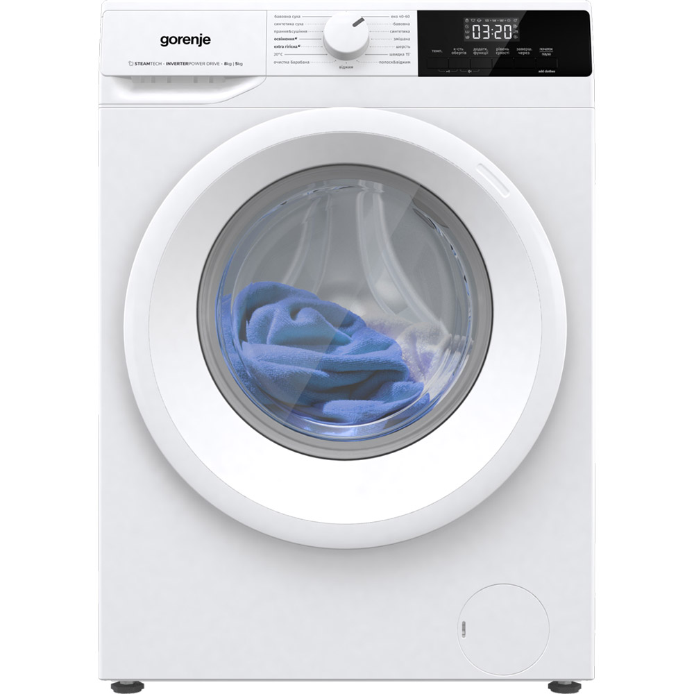 Стирально-сушильная машина GORENJE W3D2A854ADS/UA (WDLE8014) Стирально-сушильная машина GORENJE W3D2A854ADS/UA (WDLE8014)
