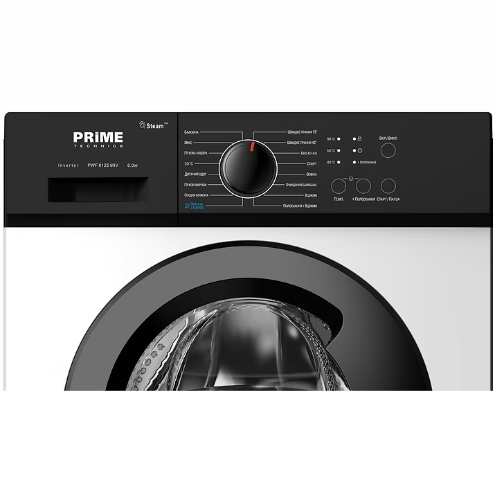 Стиральная машина PRIME TECHNICS PWF 6125 MIV Максимальная загрузка 6