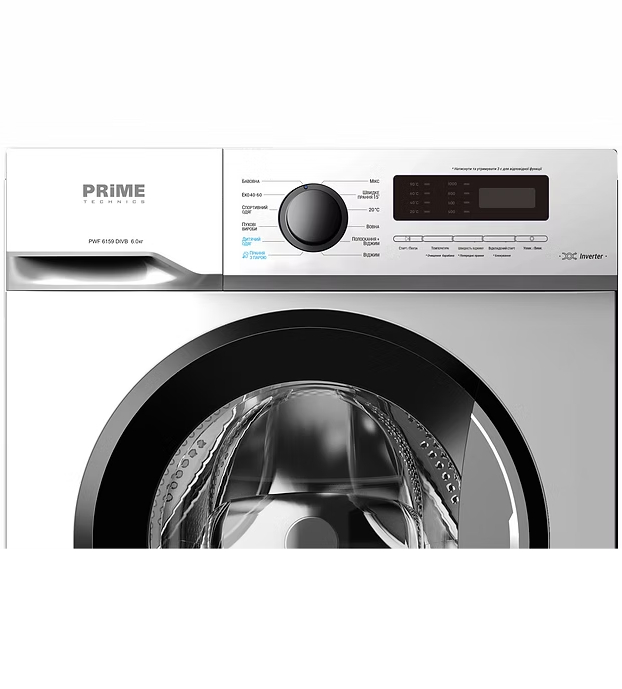 Стиральная машина PRIME TECHNICS PWF 6159 DIVB Максимальная загрузка 6