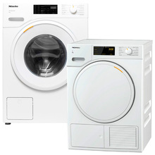 Комплект Miele Пральна машина WSD 123 WCS + Сушильна машина TWC 220 WP