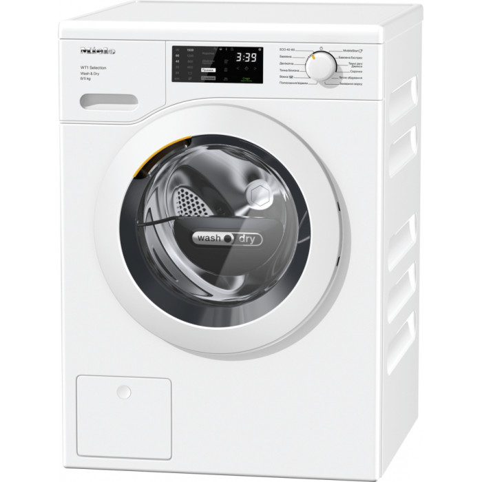 Стирально-сушильная машина MIELE WTD 163 WCS Тип машины автоматическая
