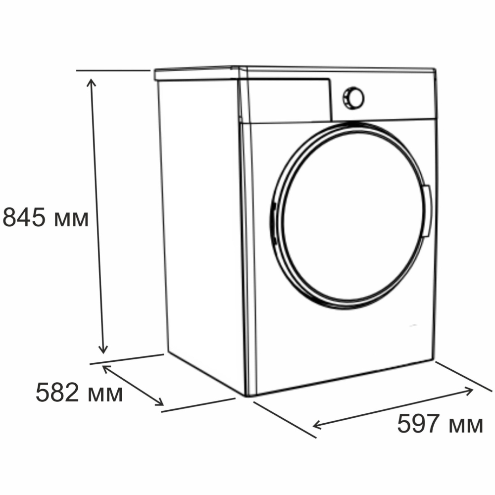 У Фокстрот Пральна машина ELEYUS WMFO 10W 1200 I
