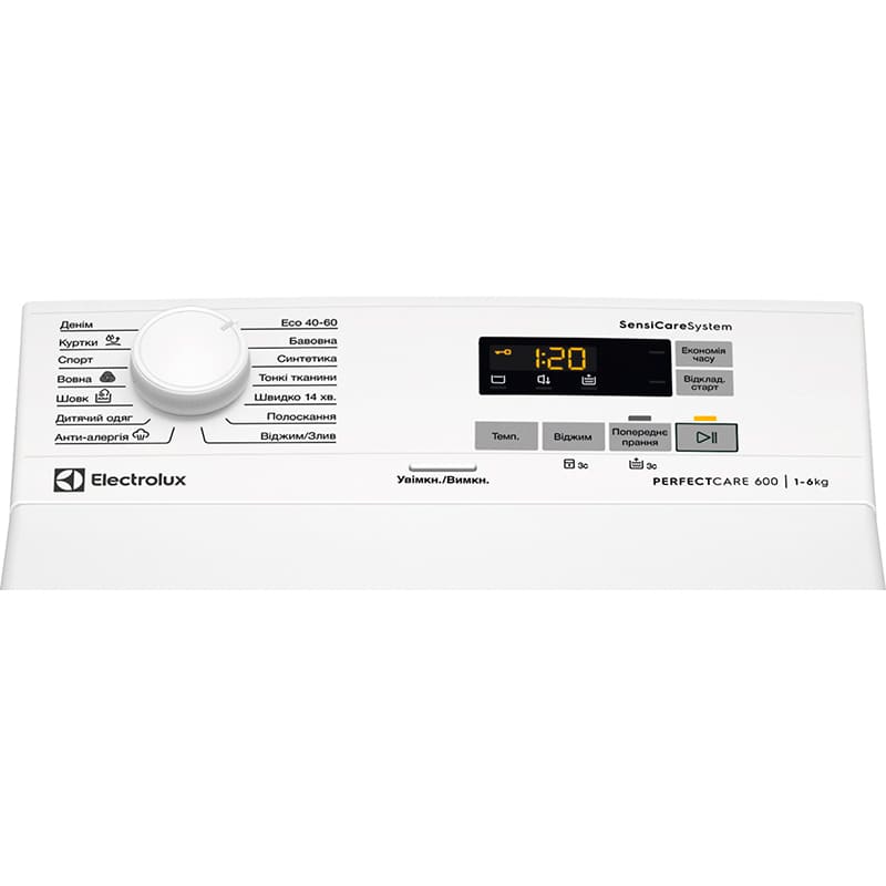 Пральна машина ELECTROLUX EW6T506U Пральна машина ELECTROLUX EW6T506U Тип машини пральна машина