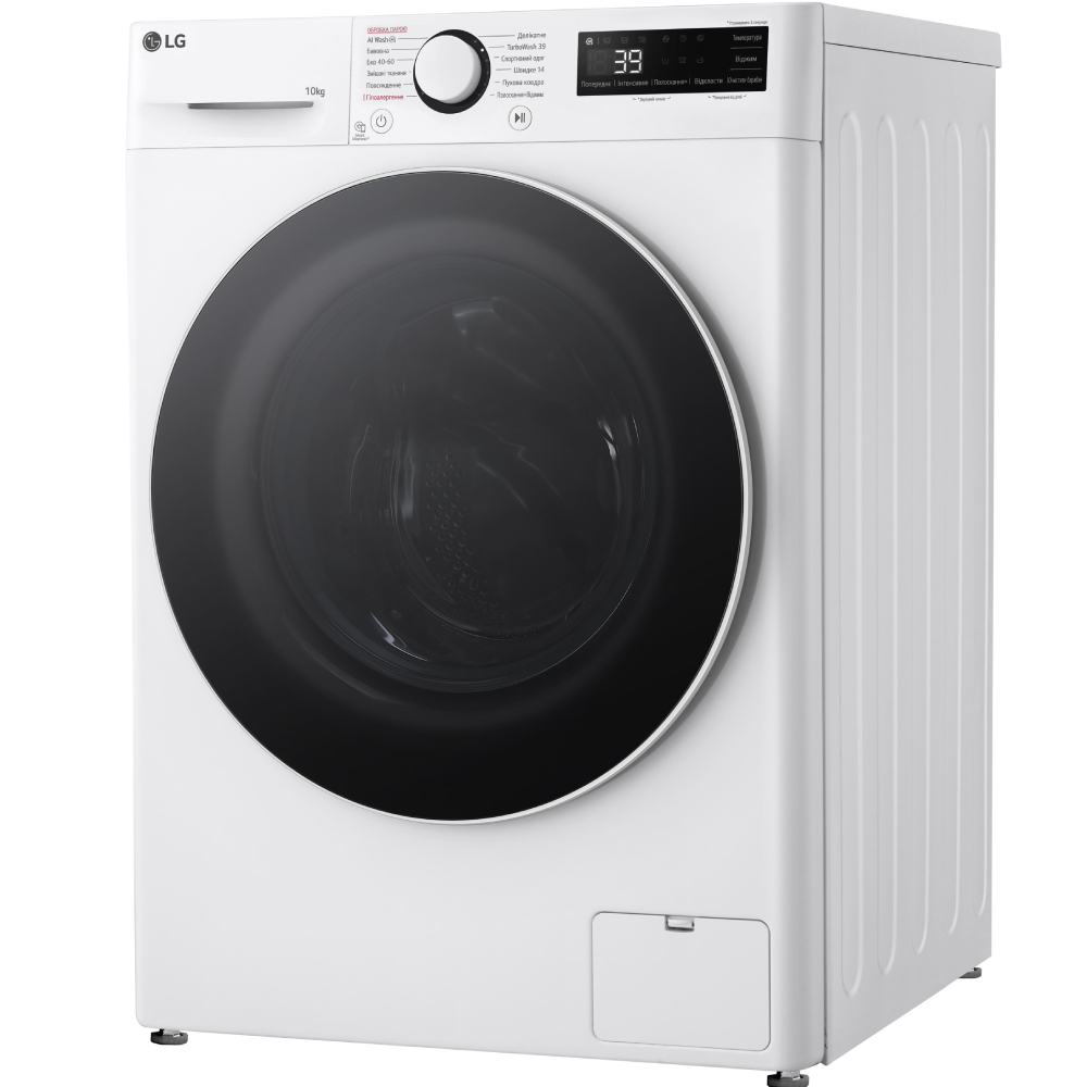 Зовнішній вигляд Пральна машина LG F4Y5RS0W