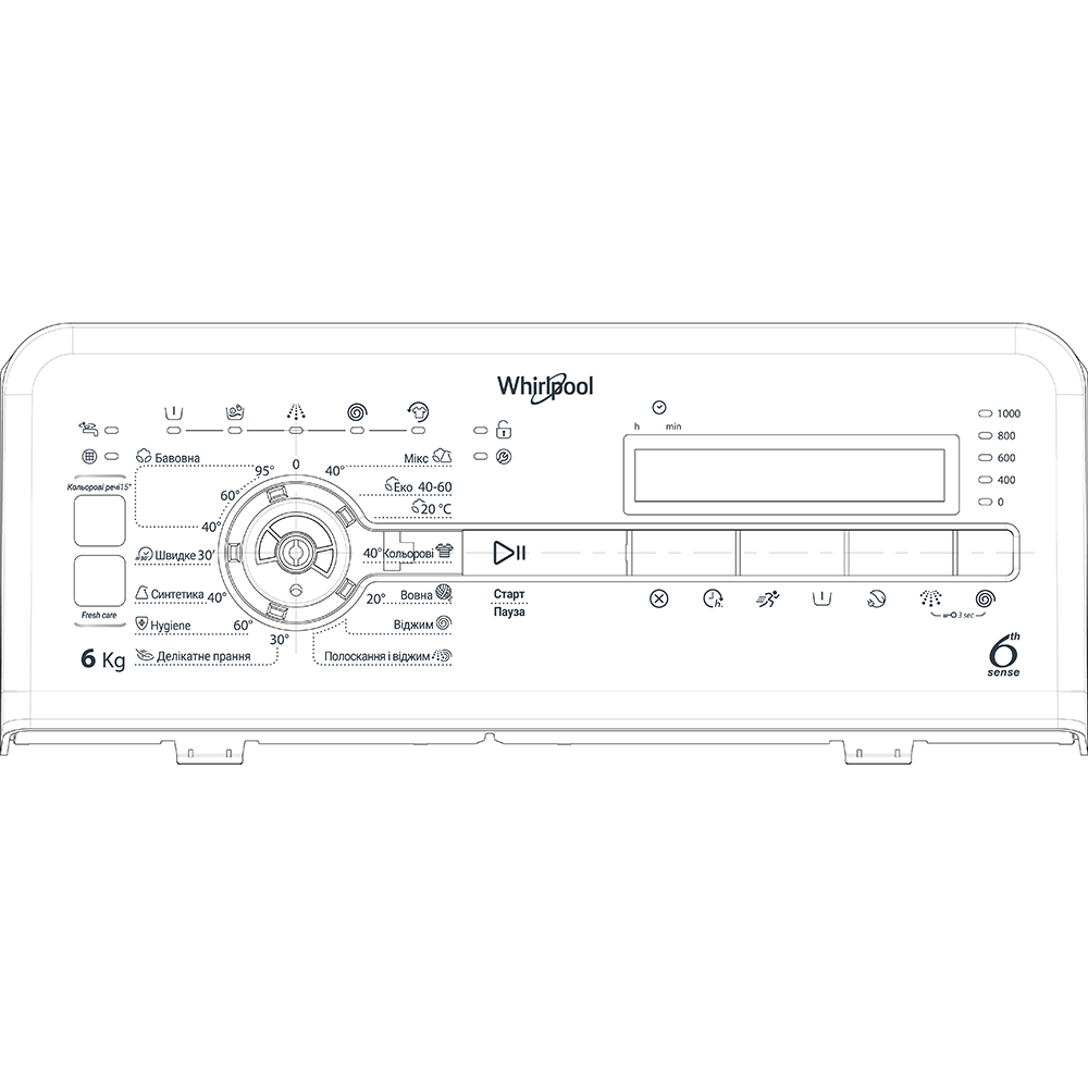 Стиральная машина WHIRLPOOL TDLR 6040S EU/N Тип машины стиральная машина