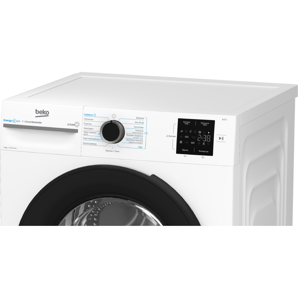 Внешний вид Стиральная машина BEKO BM1WFSU38033WB