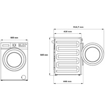 Пральна машина BEKO BM1WFSU36233WB