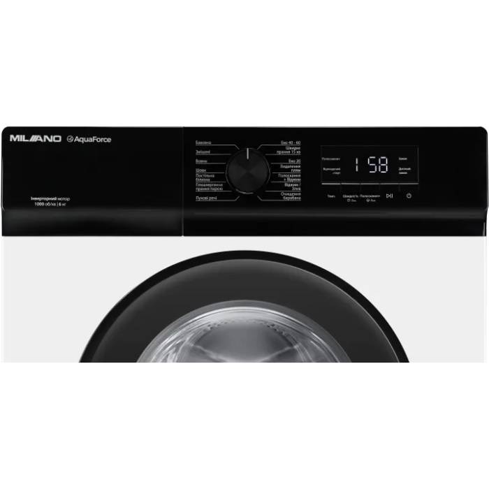 Стиральная машина MILANO IDSWB-602 Тип загрузки фронтальная