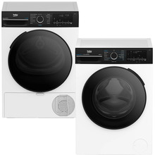 Комплект BEKO Стиральная машина BM3WFSU48415WPBB2 + Сушильная машина BM3 T 48239 WPBB2