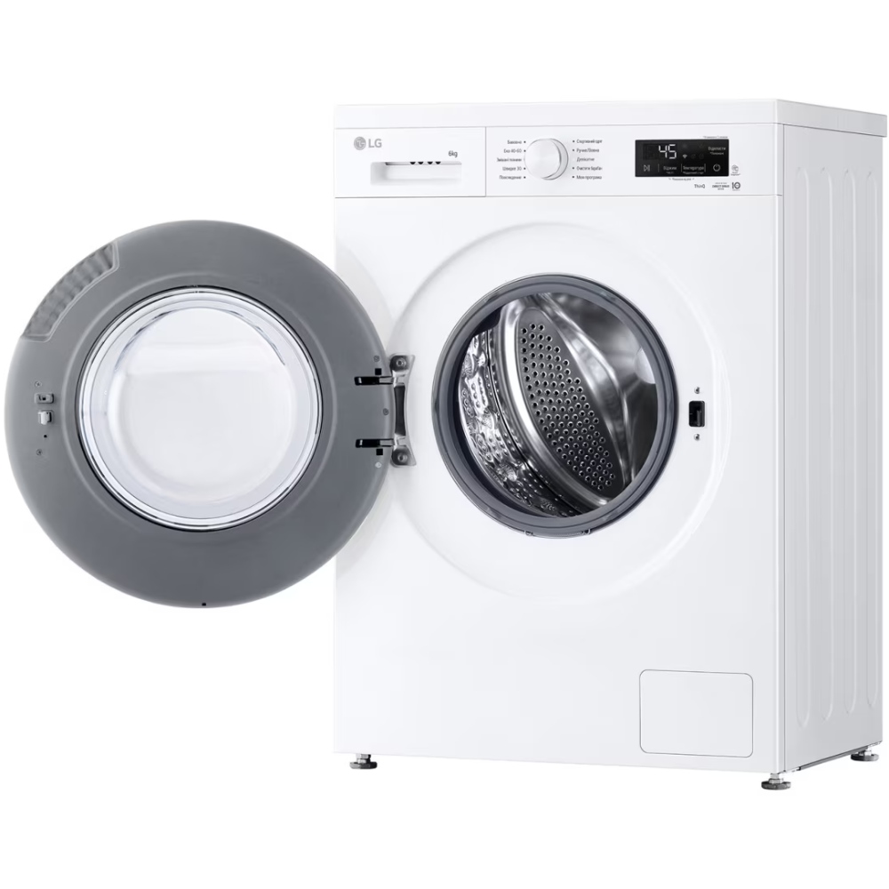 Пральна машина LG F2Y2NS3WE Максимальне завантаження 6
