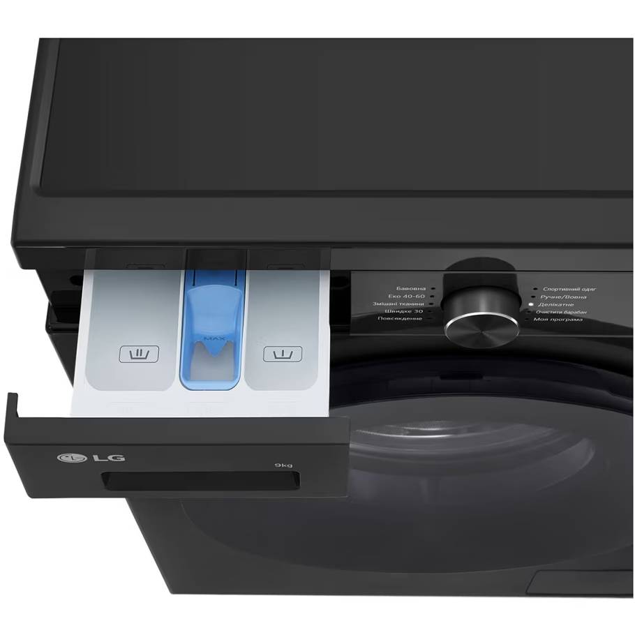 Стиральная машина LG F4Y2VS5JE Максимальная загрузка 9