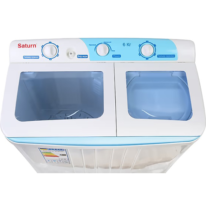 Стиральная машина SATURN ST-WK7606B Тип машины полуавтоматическая